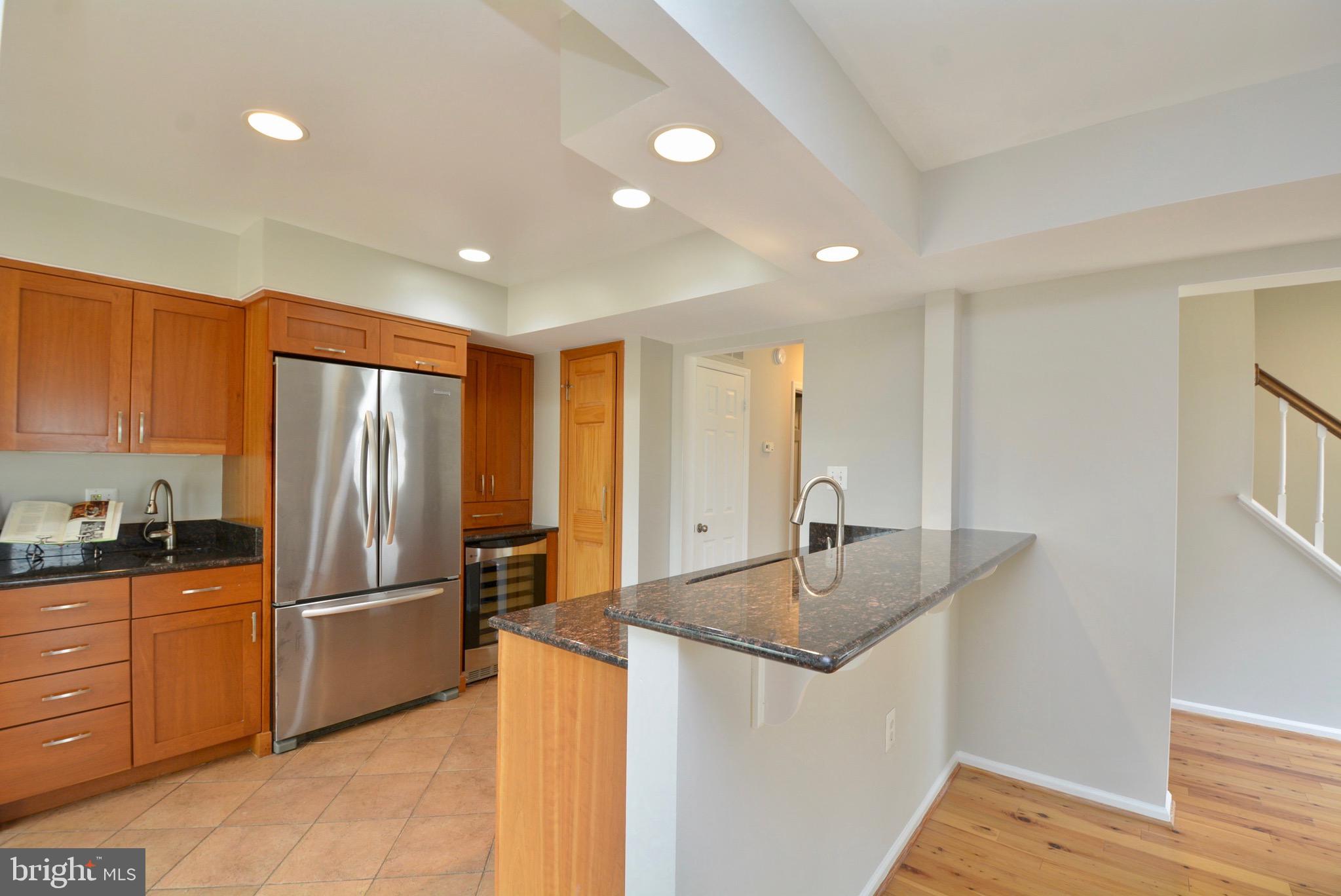 5662 Ridge View Drive Alexandria, VA 22310 - Photo 9 of 43 Upgraded Kitchen with Bar Seating