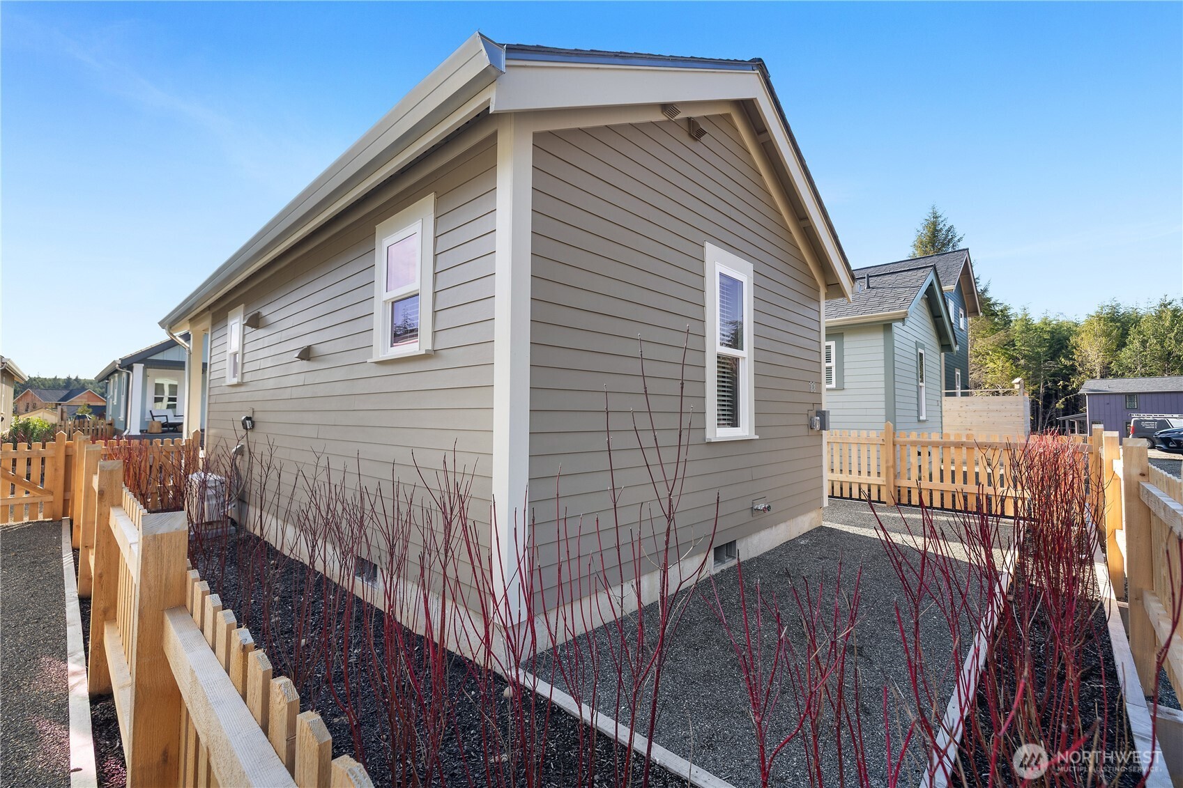 22 Bungalow Loop Pacific Beach, WA 98571 - Photo 17 of 34 a view of a house with wooden deck