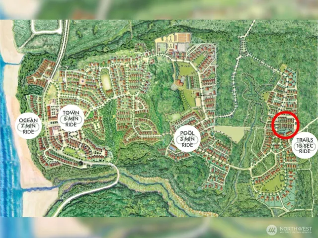 a view of a house with swimming pool and sitting area