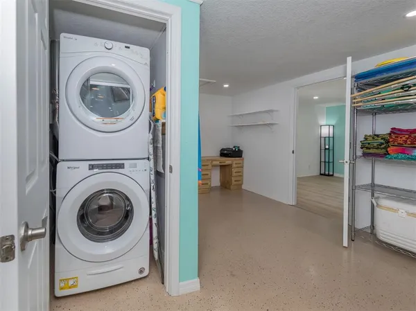 a view of street with tall buildings