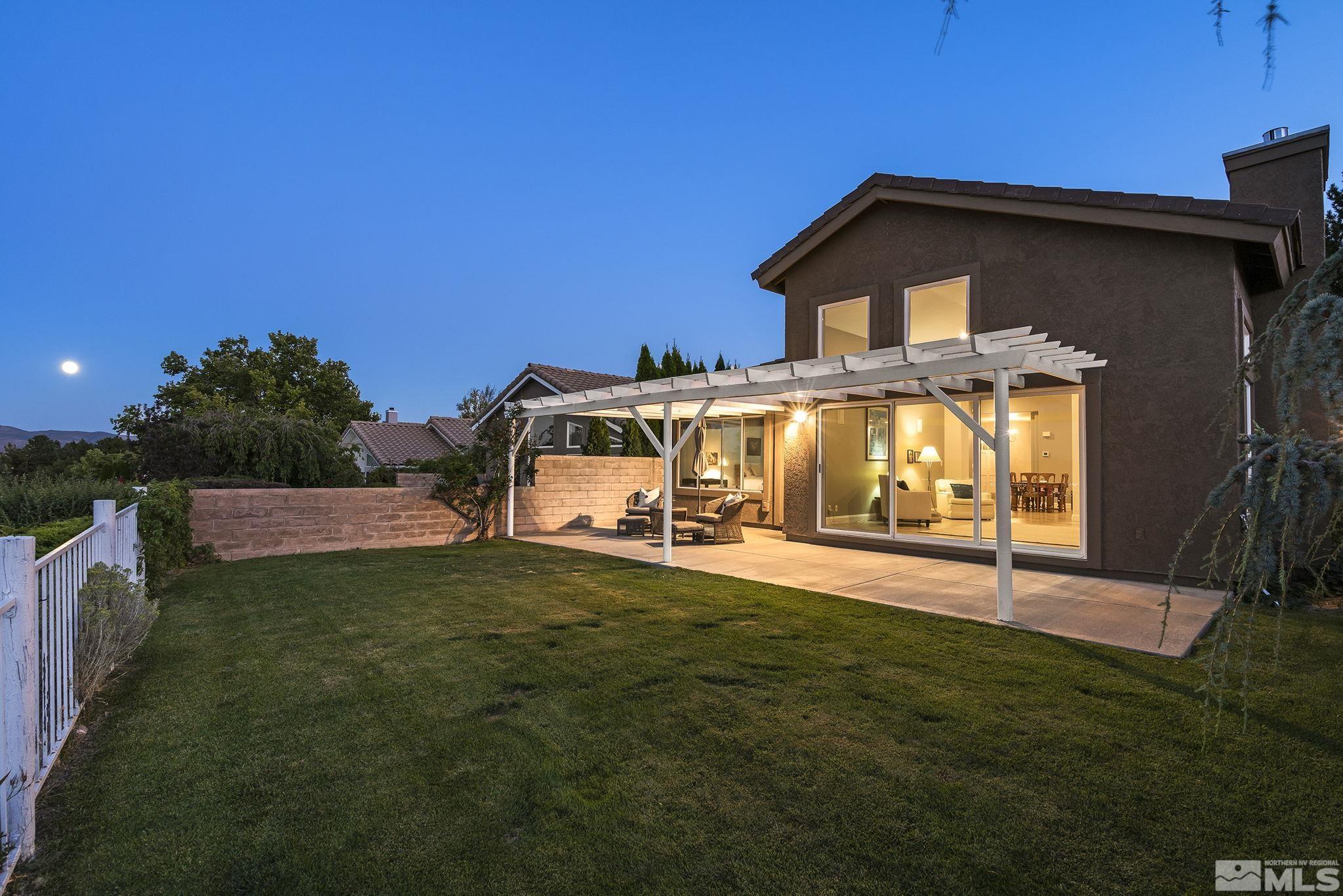 2553 Granite Springs Road Reno, NV 89519 - Photo 35 of 38 a view of a house with a yard