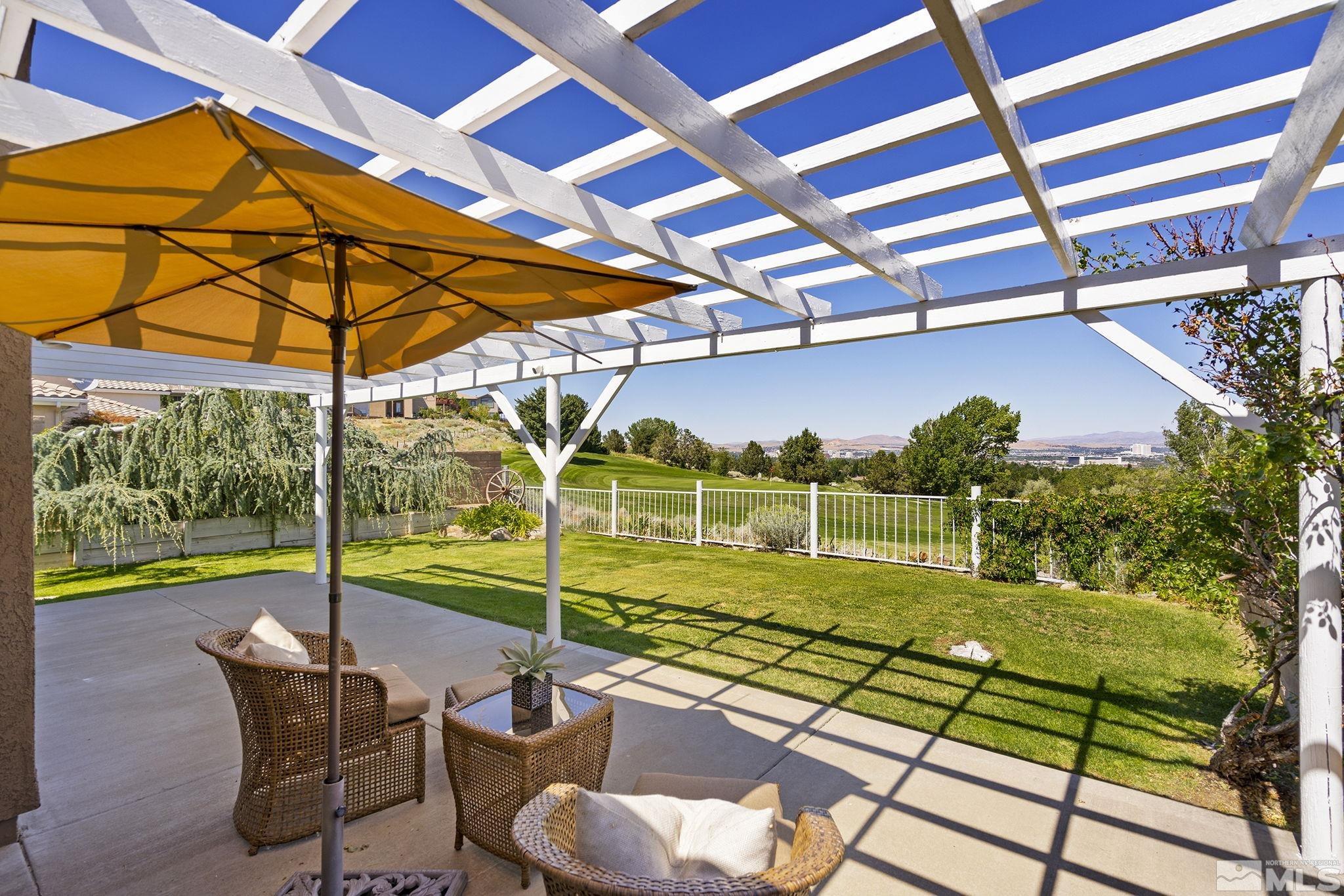 2553 Granite Springs Road Reno, NV 89519 - Photo 36 of 38 a view of a swimming pool with a patio
