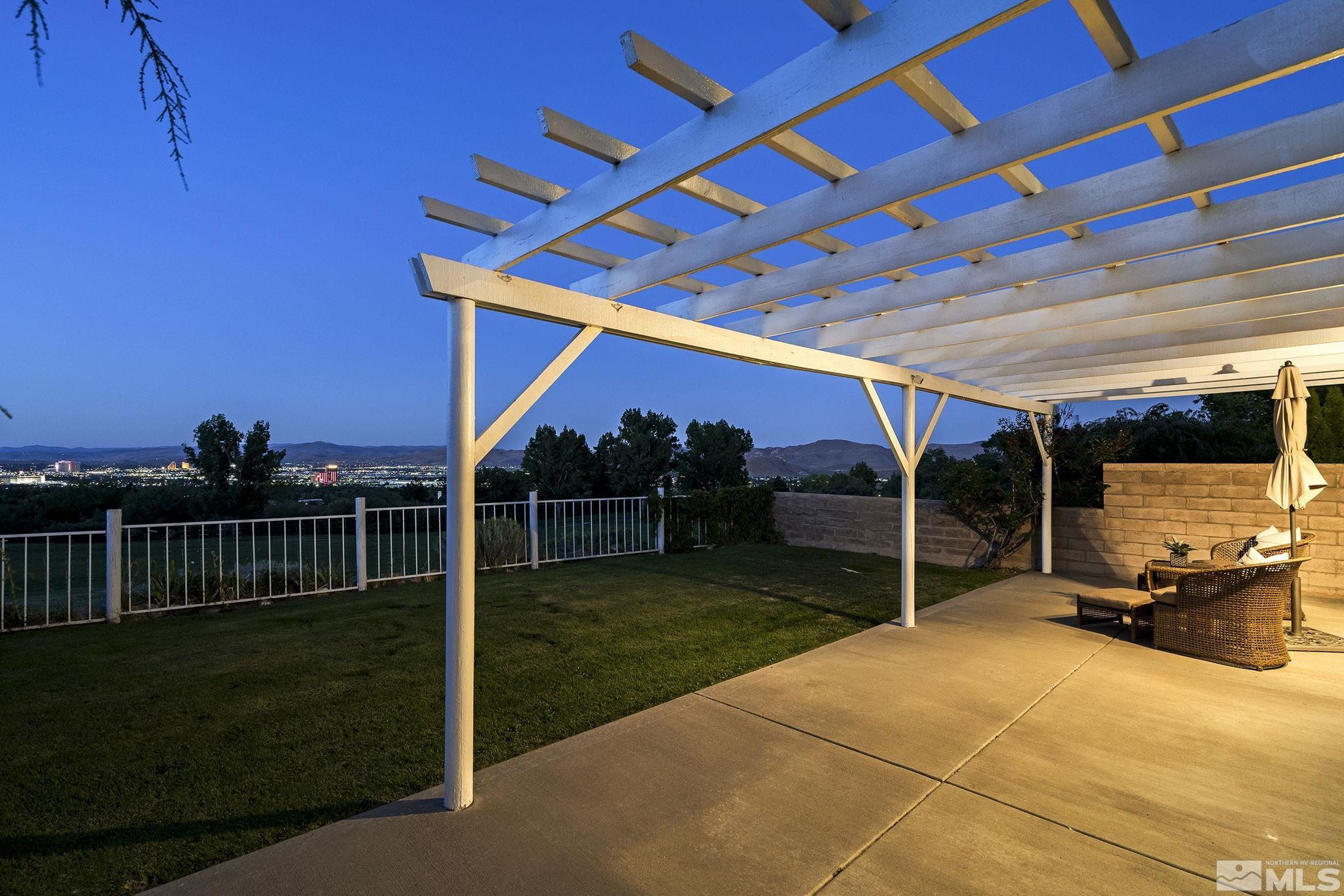 2553 Granite Springs Road Reno, NV 89519 - Photo 10 of 38 a view of a backyard of a house