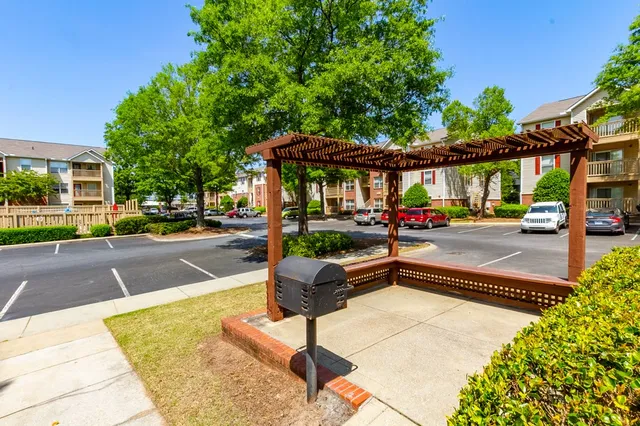 a view of outdoor space seating area