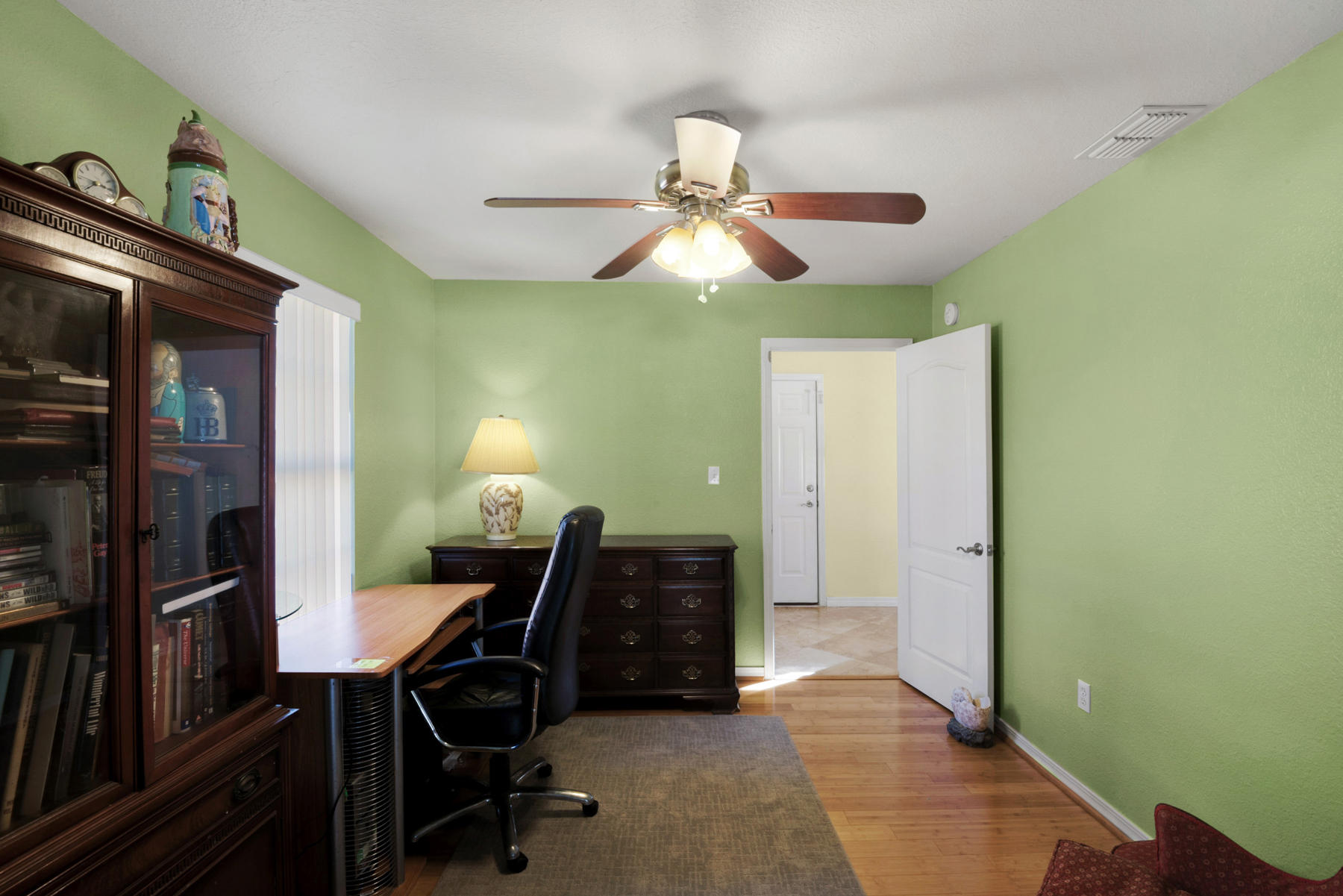 30 Red Maple Court Santa Rosa Beach, FL 32459 - Photo 15 of 36 a bedroom with a bed and a chandelier