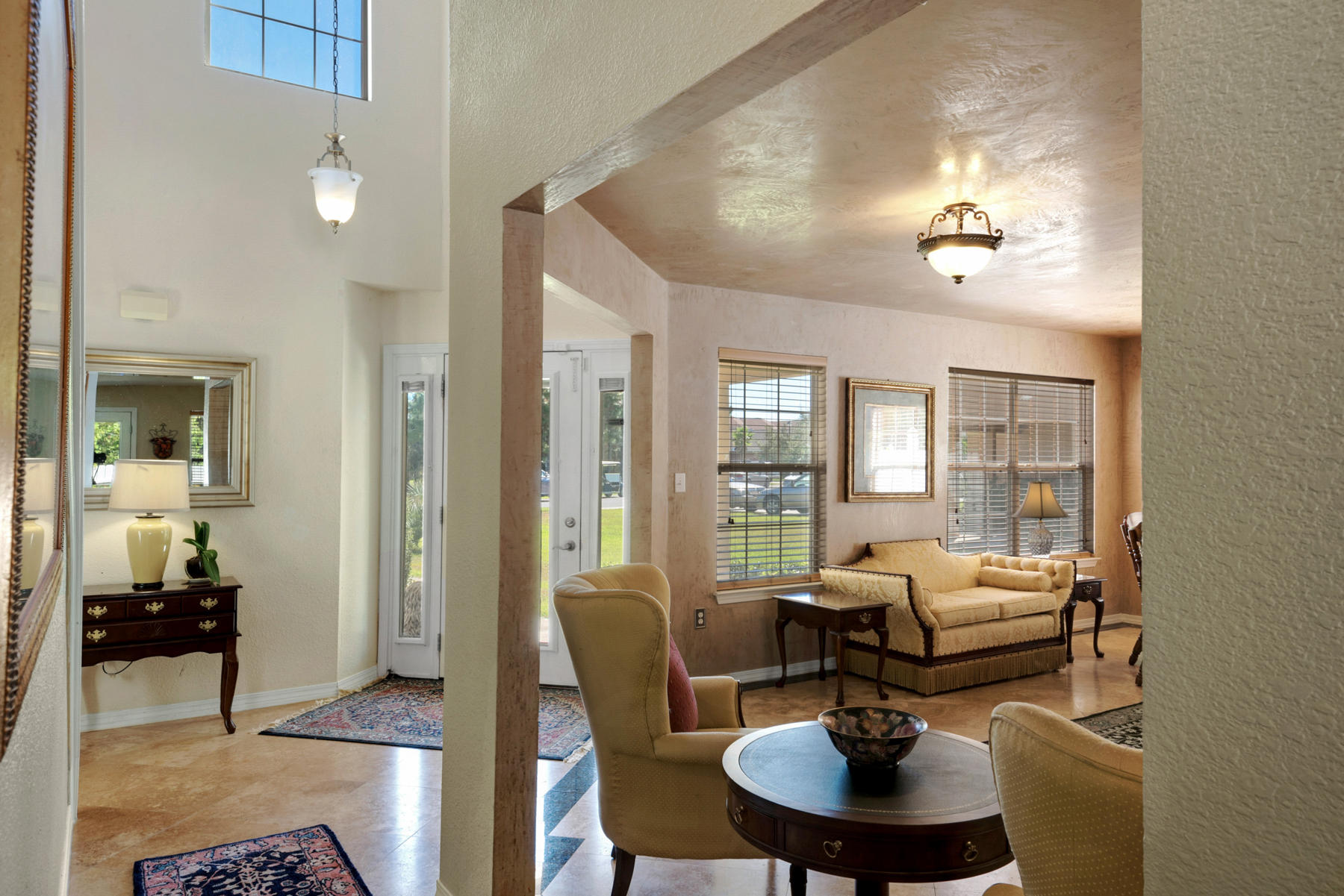 30 Red Maple Court Santa Rosa Beach, FL 32459 - Photo 9 of 36 a living room with furniture and a large window
