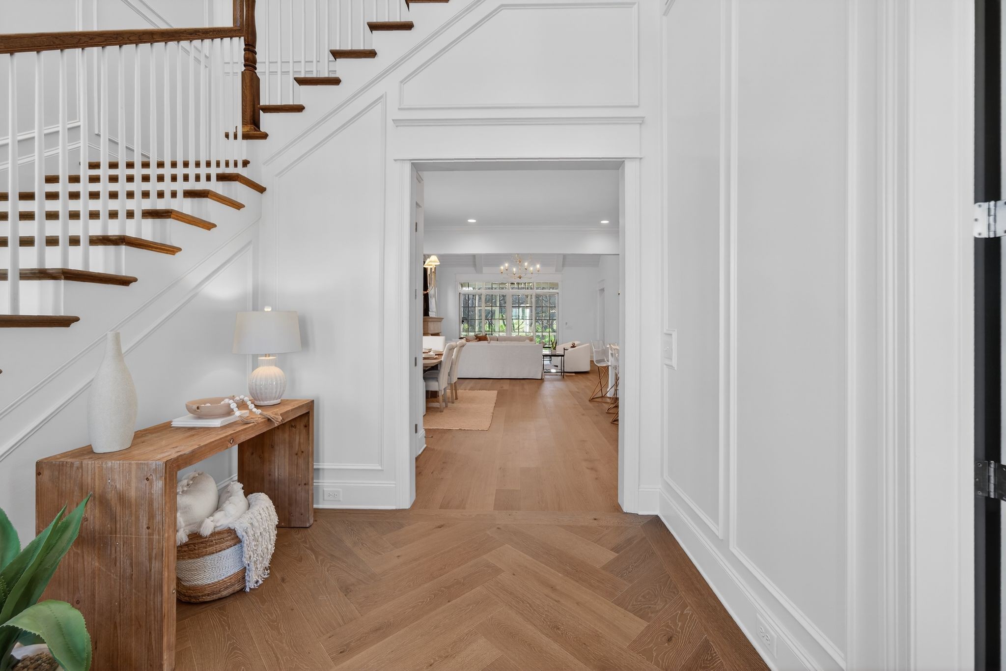 7042 Kinderhook Road Nashville, TN 37221 - Photo 39 of 87 a view of entryway and hall with wooden floor