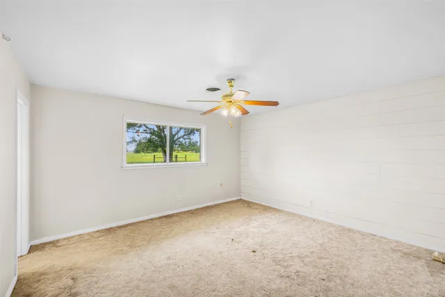 a room with a window