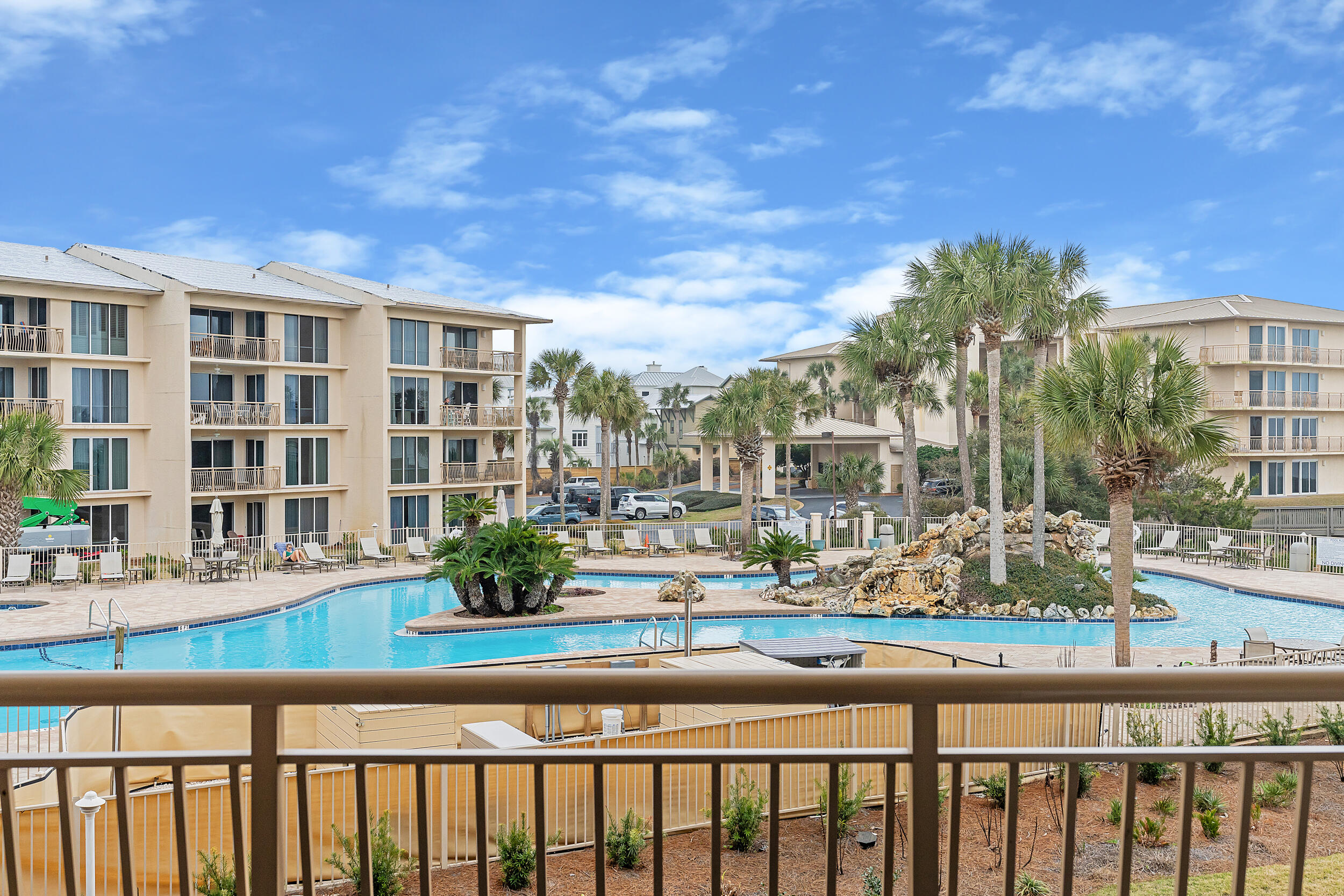 10254 East Co Highway, Unit 233 Inlet Beach, FL 32461 - Photo 19 of 46 a view of a lake from a balcony