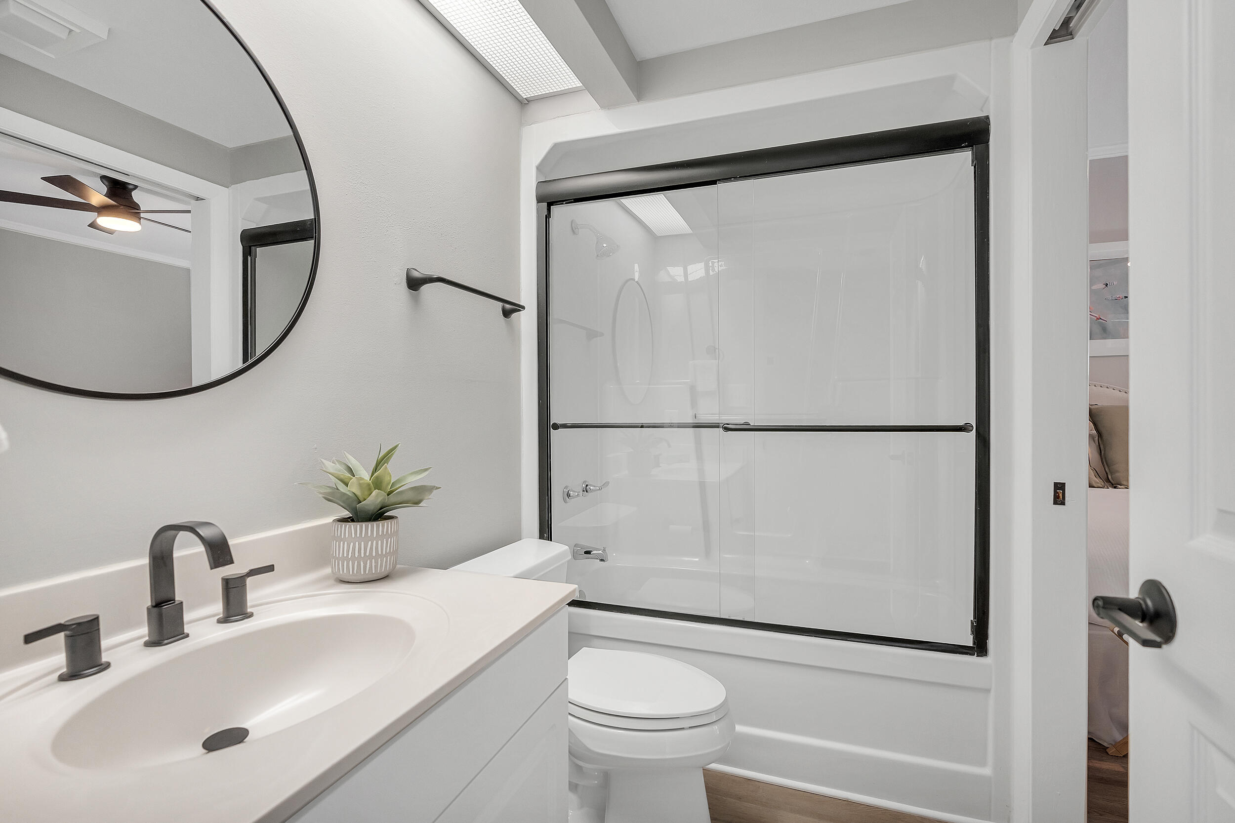 10254 East Co Highway, Unit 233 Inlet Beach, FL 32461 - Photo 27 of 46 a bathroom with a sink toilet and a mirror