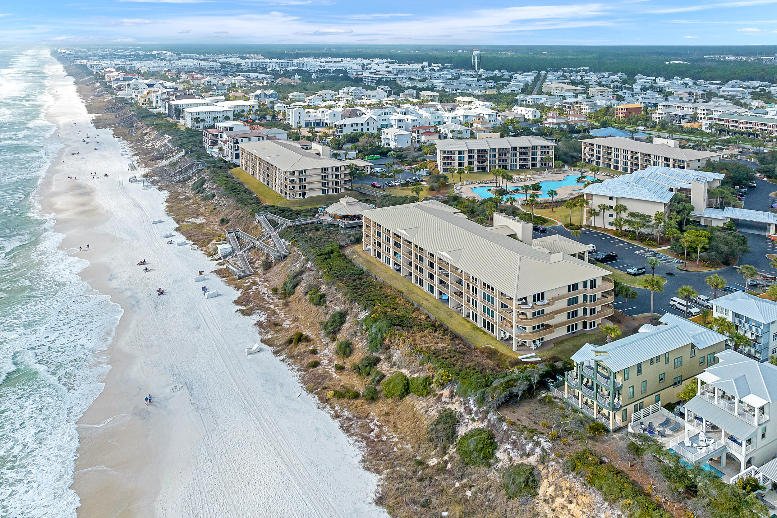 10254 East Co Highway, Unit 233 Inlet Beach, FL 32461 - Photo 32 of 46 a view of a city with yard
