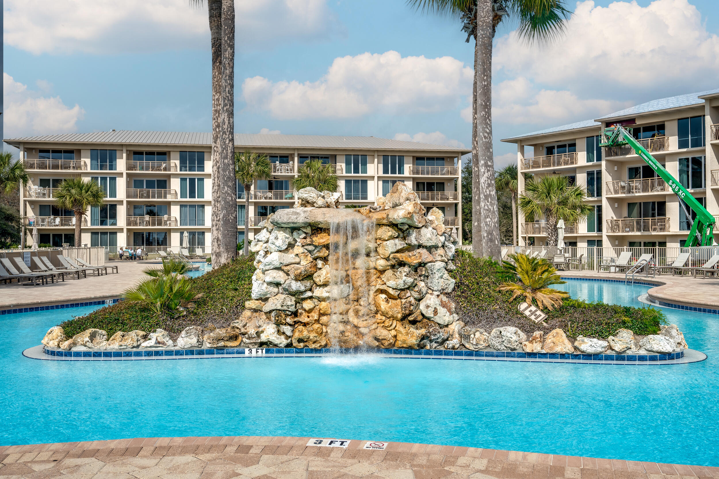 10254 East Co Highway, Unit 233 Inlet Beach, FL 32461 - Photo 41 of 46 a front view of a house with garden