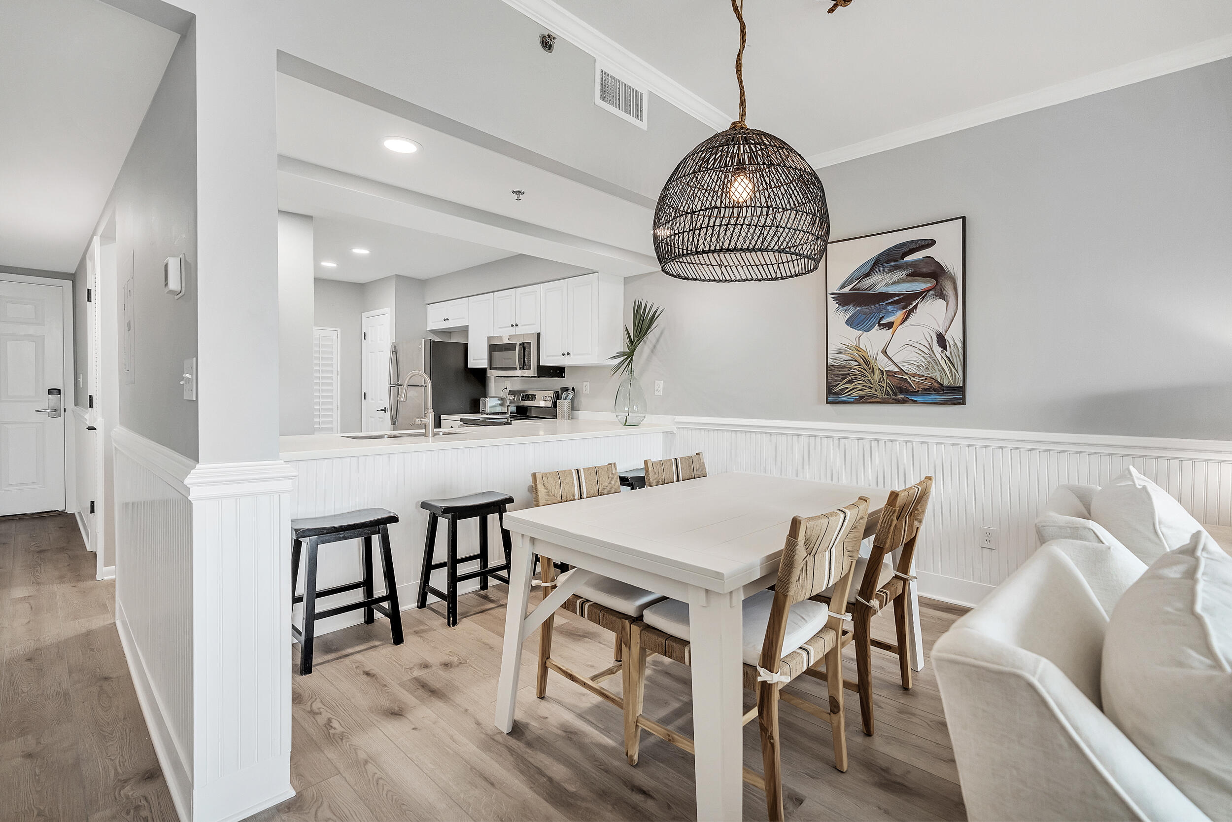 10254 East Co Highway, Unit 233 Inlet Beach, FL 32461 - Photo 9 of 46 a dining room with furniture and window