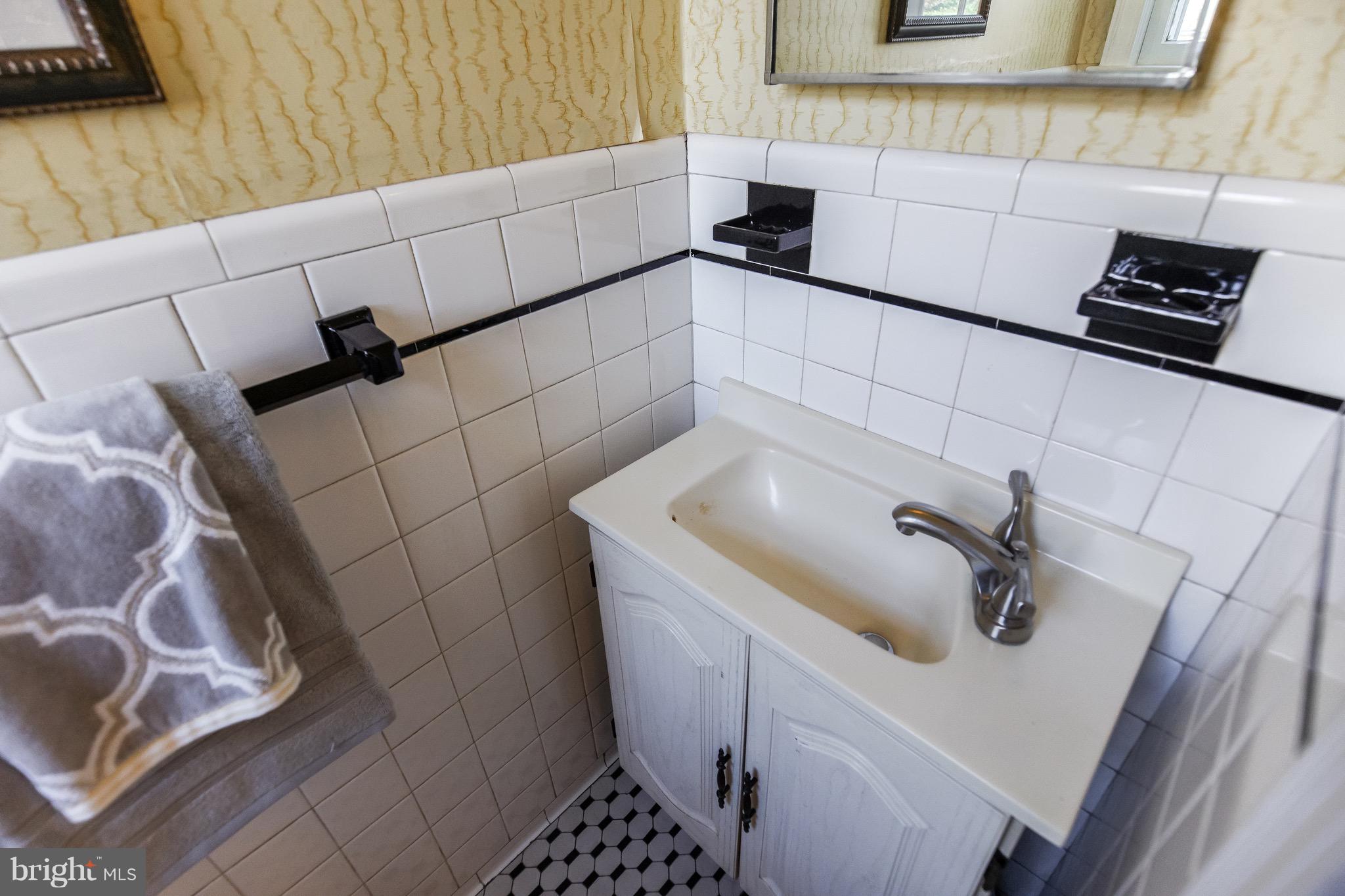 1747 Shepherd Street Northwest Washington, DC 20011 - Photo 7 of 33 Half Bath off Den