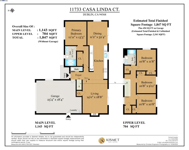 $1,398,000 | 11733 Casa Linda Court, Dublin, CA 94568