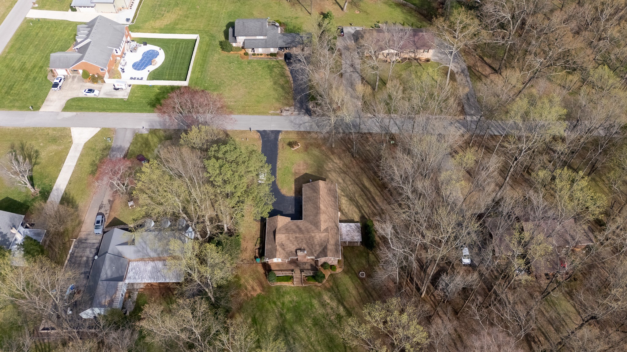 60 Sharp Circle Winchester, TN 37398 - Photo 42 of 51 an aerial view of residential house with outdoor space