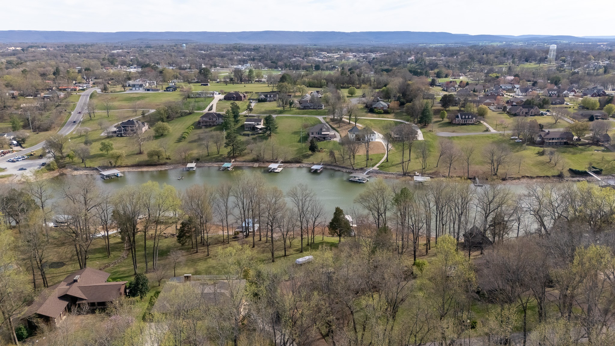 60 Sharp Circle Winchester, TN 37398 - Photo 45 of 51 a view of a lake in middle of the town