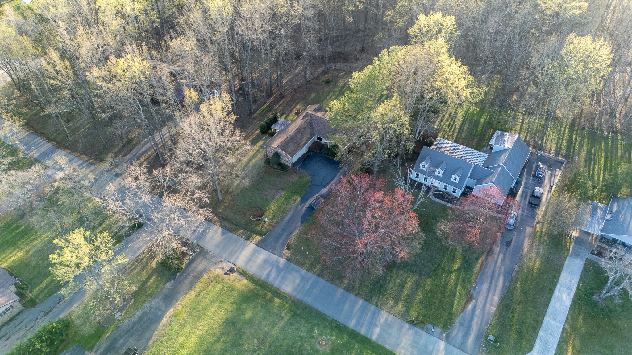 60 Sharp Circle Winchester, TN 37398 - Photo 46 of 51 a aerial view of a house with a yard lake and outdoor seating
