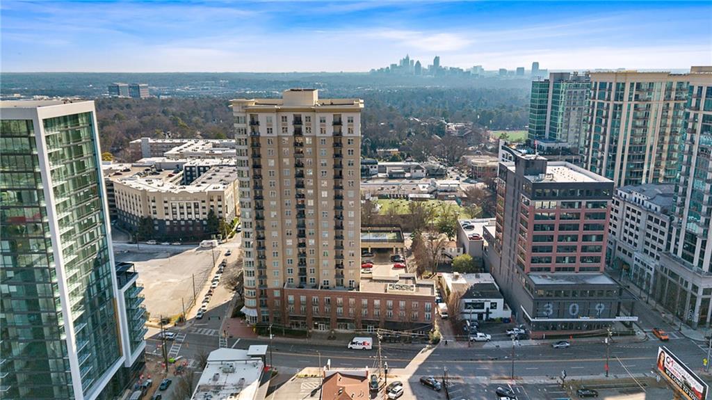 325 East Paces Ferry Road Northeast, Unit 1711 Atlanta, GA 30305 - Photo 26 of 29 a view of a city with tall buildings