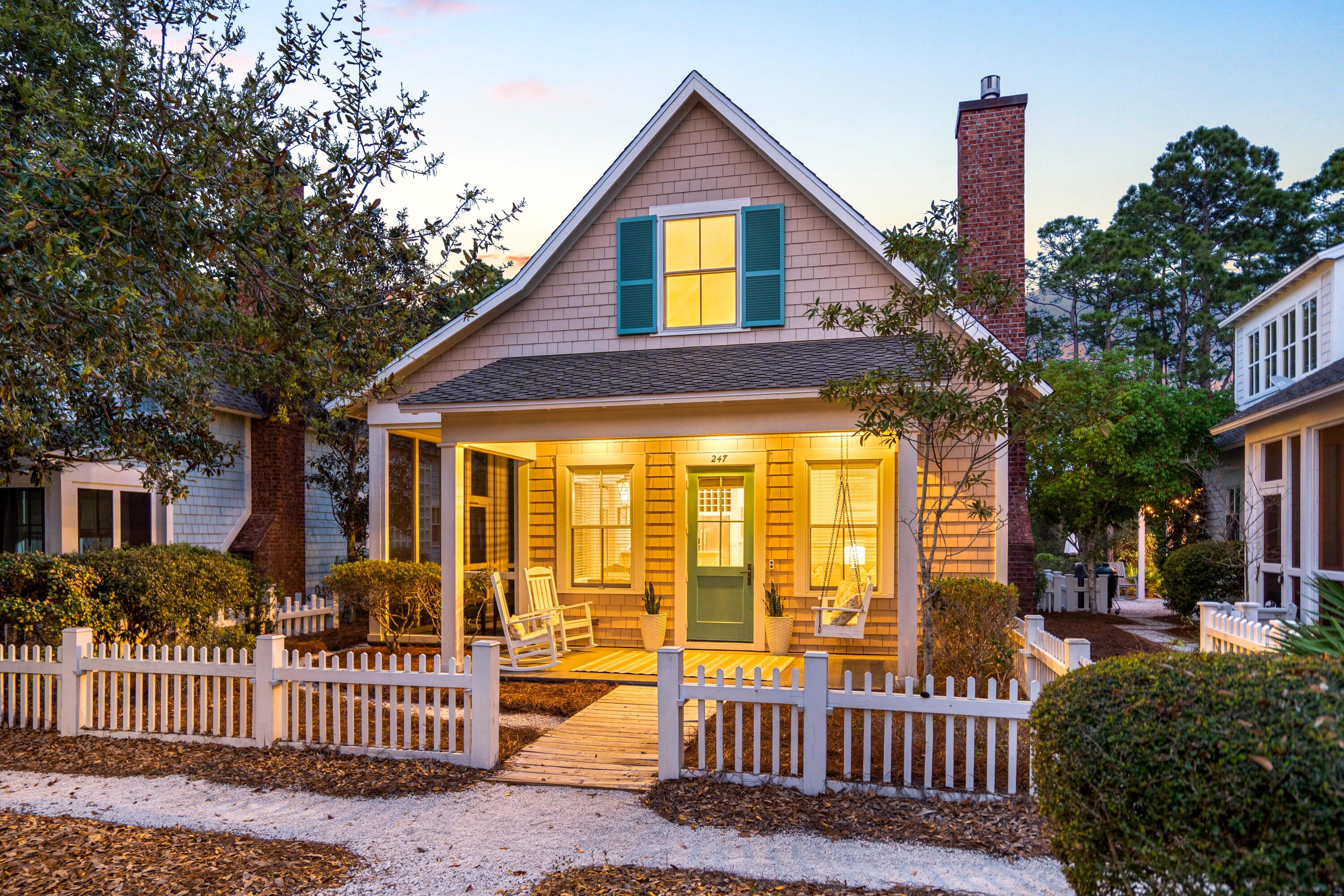 247 Salt Lane Watersound, FL 32461 - Photo 1 of 45 a view of a house with a porch and furniture