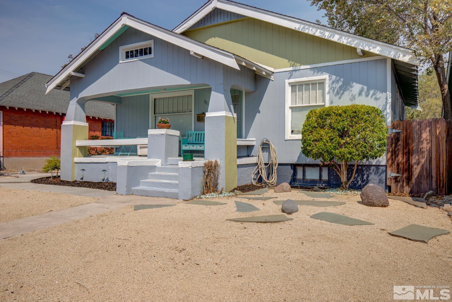 321 Crampton Street, Unit 1/2 Reno, NV 89502 - Photo 32 of 40 a view of a house with a patio