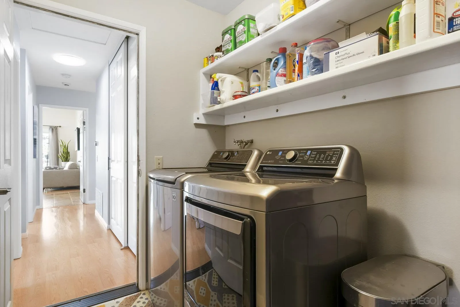 12061 Rue Des Amis San Diego, CA 92131 - Photo 26 of 33 a utility room with dryer and washer