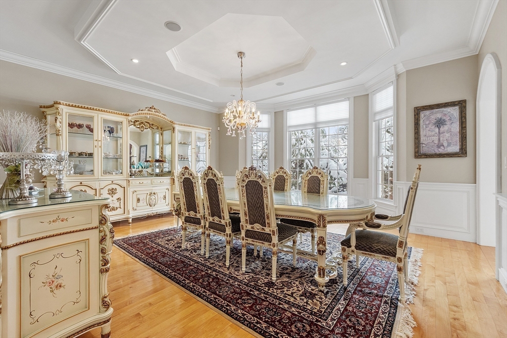 30 Bridle Path Shrewsbury, MA 01545 - Photo 14 of 41 a view of a dining room with furniture window and wooden floor