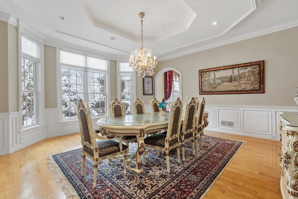30 Bridle Path Shrewsbury, MA 01545 - Photo 15 of 41 a view of a dining room with furniture window and wooden floor