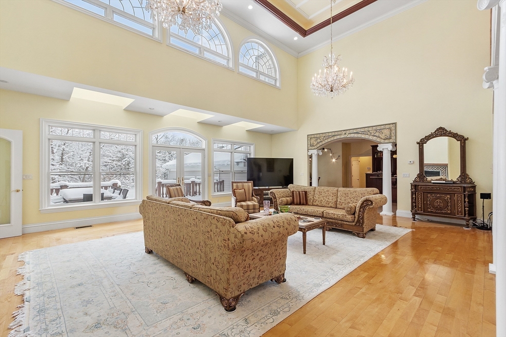 30 Bridle Path Shrewsbury, MA 01545 - Photo 5 of 41 a living room with furniture and a flat screen tv
