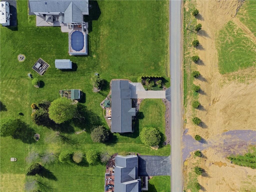 695 Greenhouse Road Rockwood, PA 15557 - Photo 42 of 50 an aerial view of a house with yard