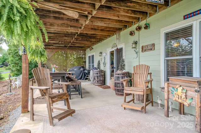 a view of living room filled with furniture