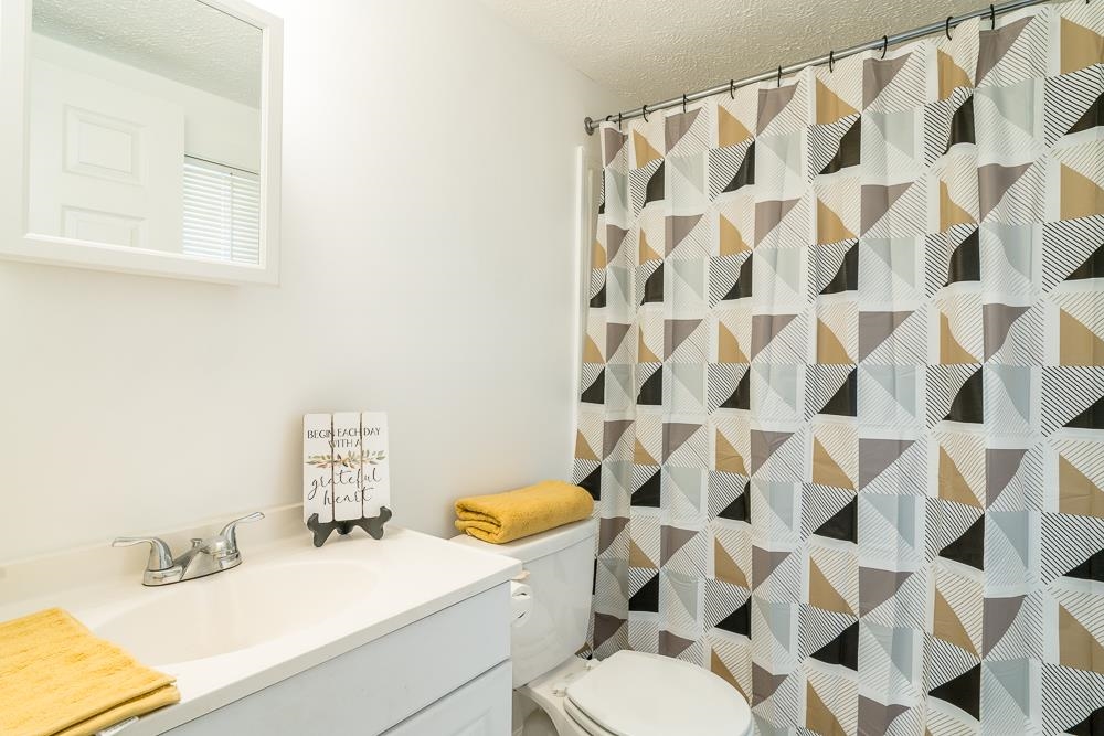396 Lick Run Road Mount Solon, VA 22843 - Photo 8 of 35 a bathroom with a sink toilet and shower