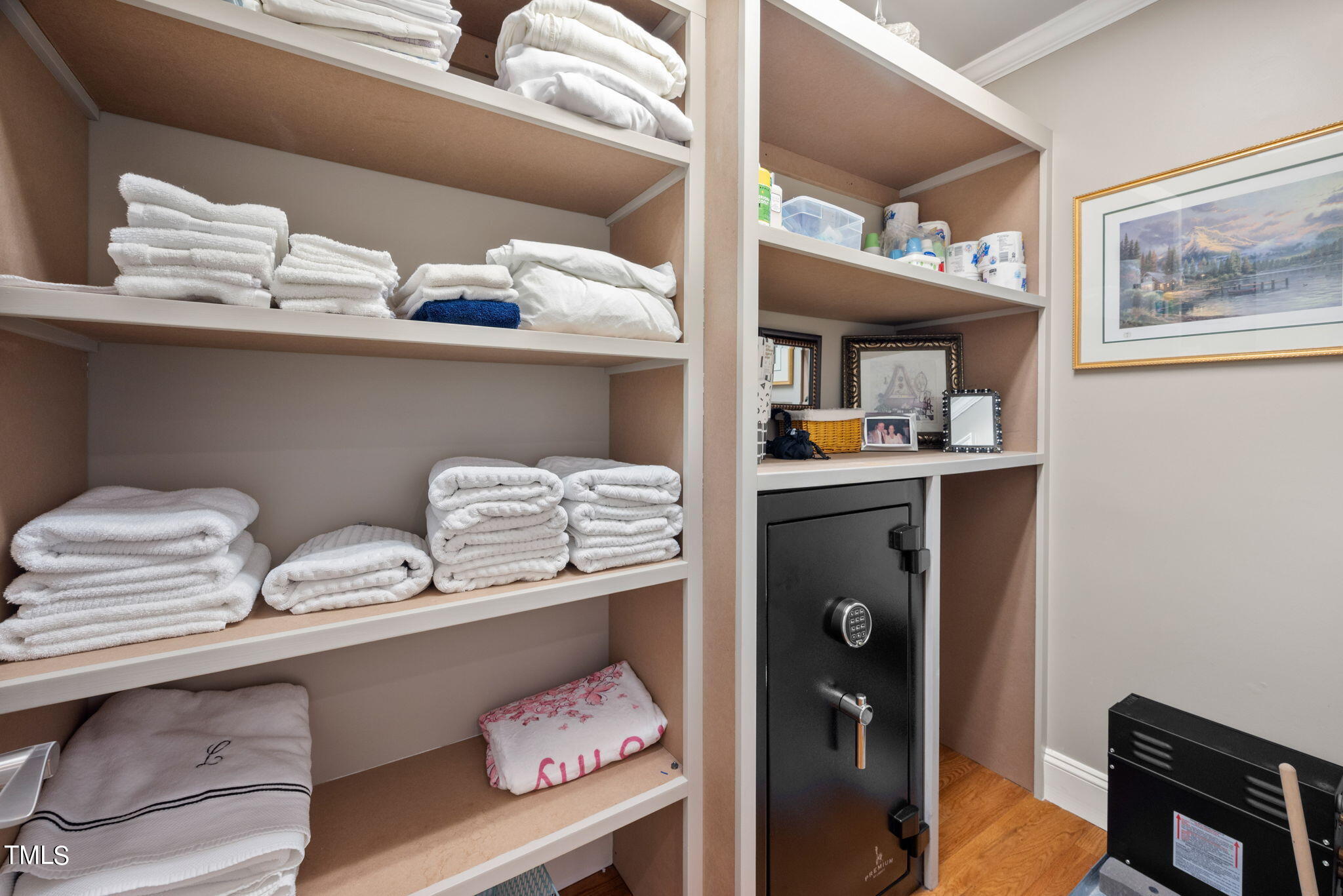 1625 Morning Mountain Road Raleigh, NC 27614 - Photo 25 of 50 a room with a book shelf
