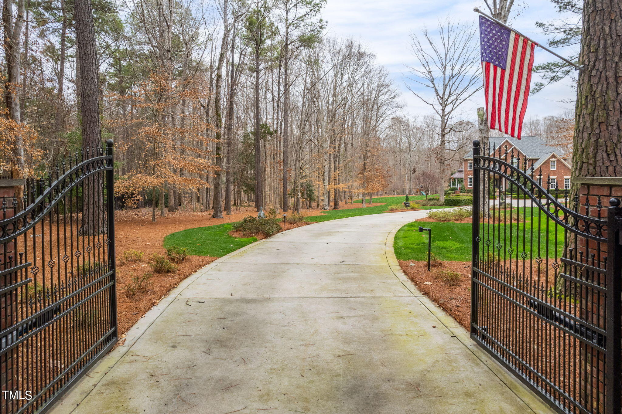 1625 Morning Mountain Road Raleigh, NC 27614 - Photo 35 of 50 a view of a park with iron fence