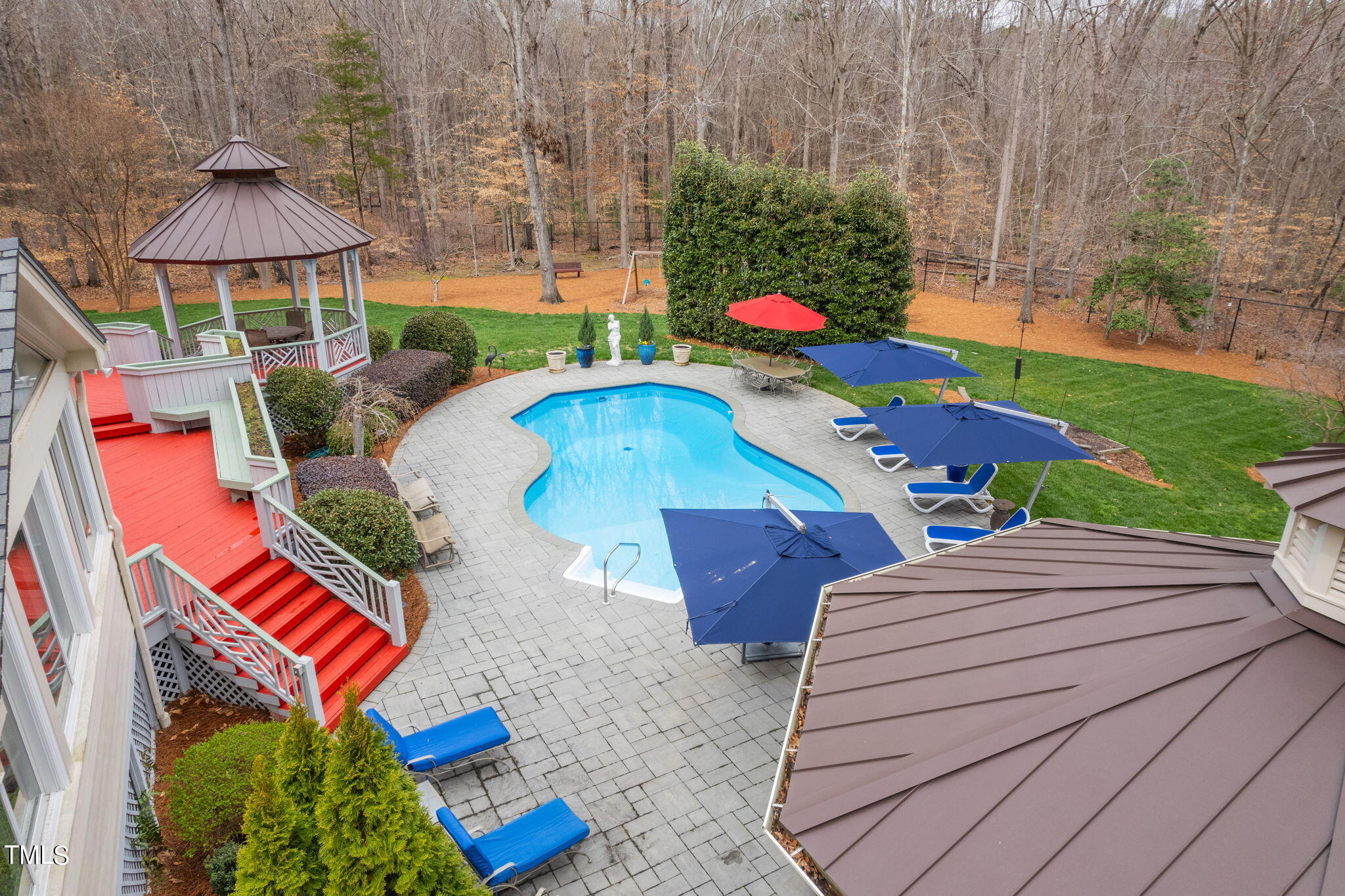 1625 Morning Mountain Road Raleigh, NC 27614 - Photo 36 of 50 a view of multiple houses with yard
