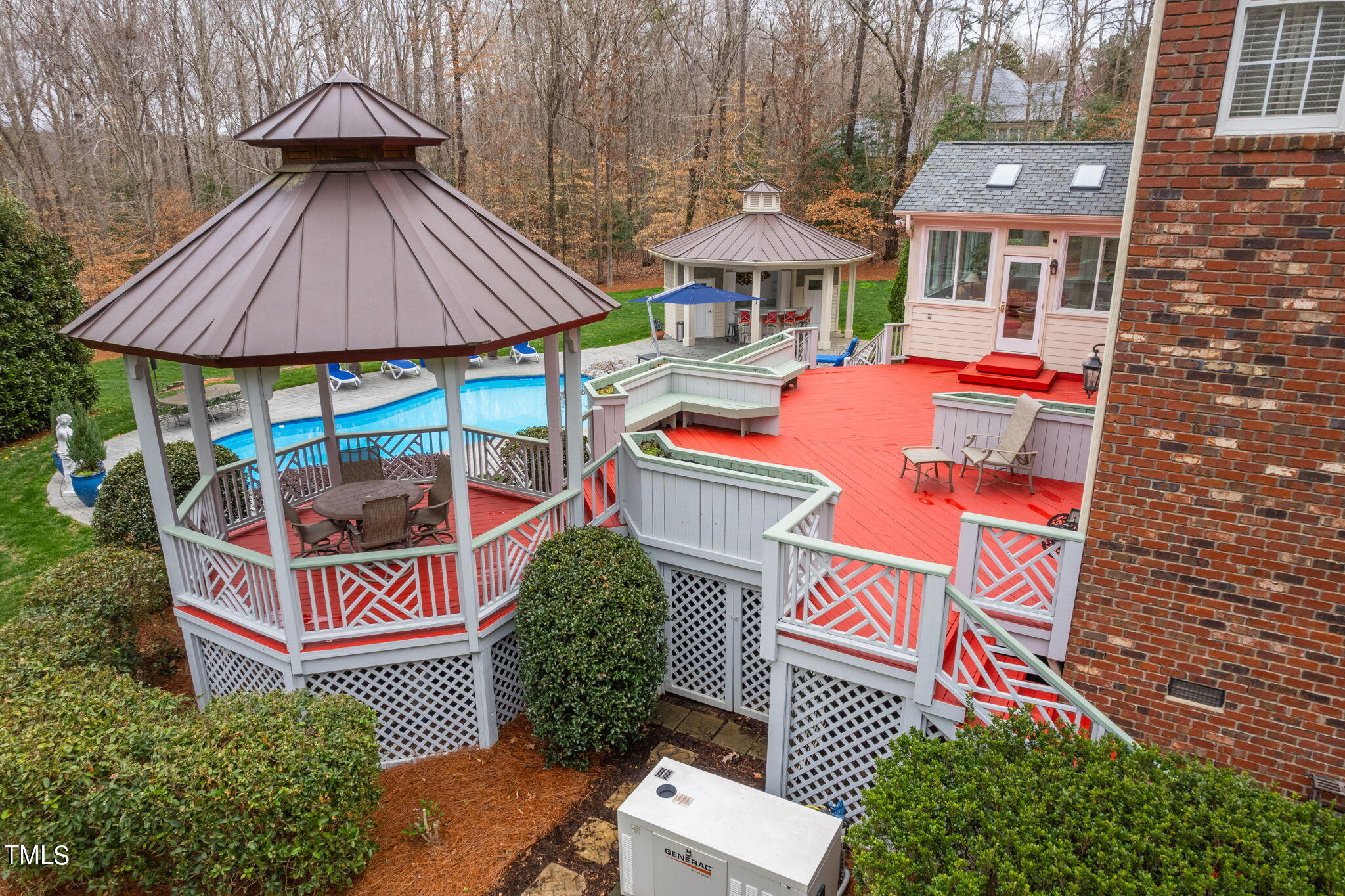 1625 Morning Mountain Road Raleigh, NC 27614 - Photo 38 of 50 an outdoor space with pool and furniture