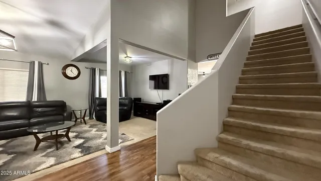 a view of entryway and hall