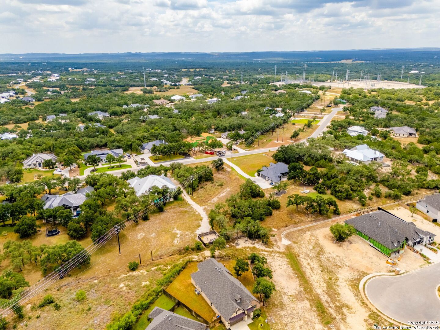 34848 Thanksgiving Trail Bulverde, TX 78163 - Photo 15 of 20 an aerial view of residential houses with outdoor space