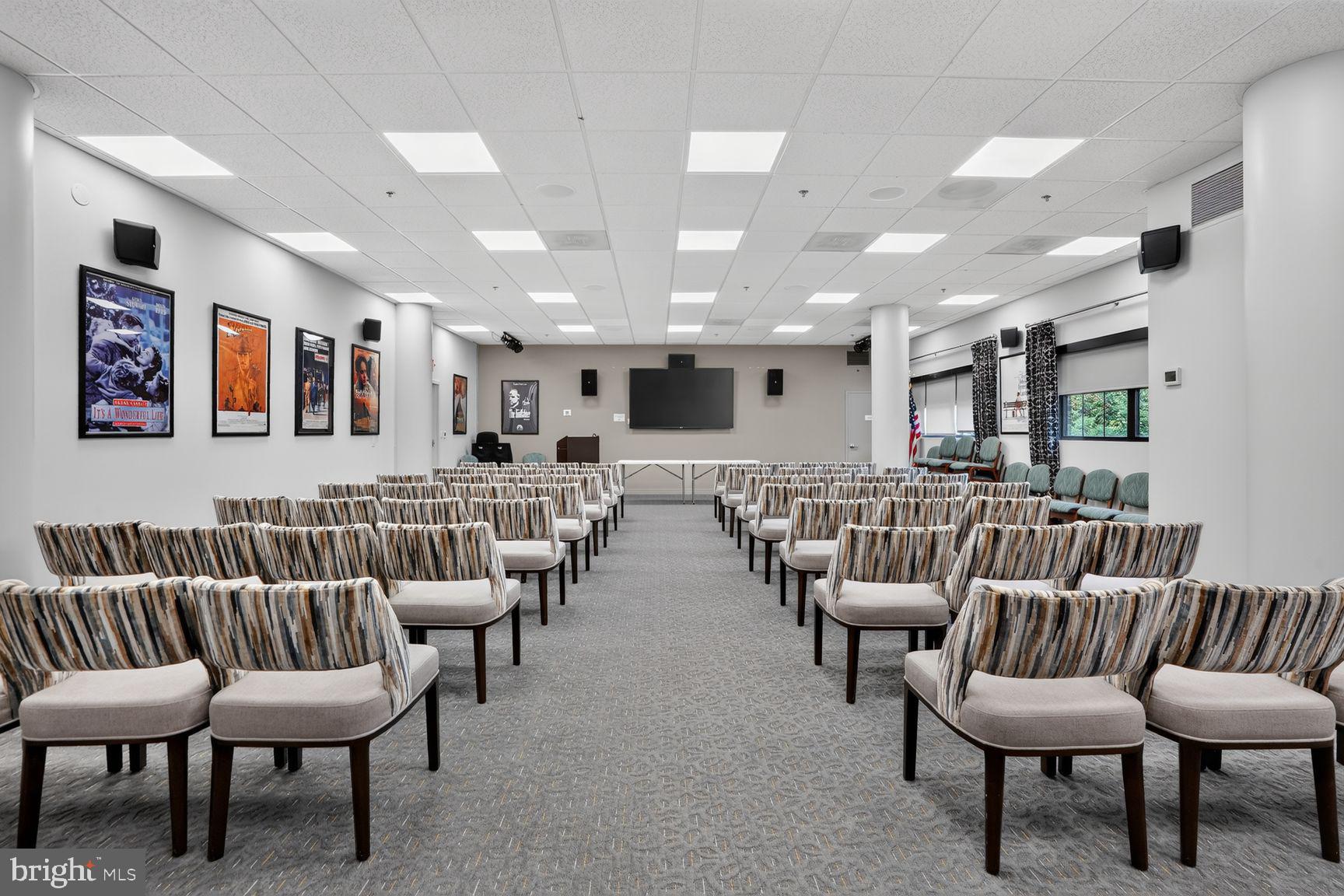 19385 Cypress Ridge Terrace, Unit 903 Leesburg, VA 20176 - Photo 29 of 37 Movie room also hosts karaoke