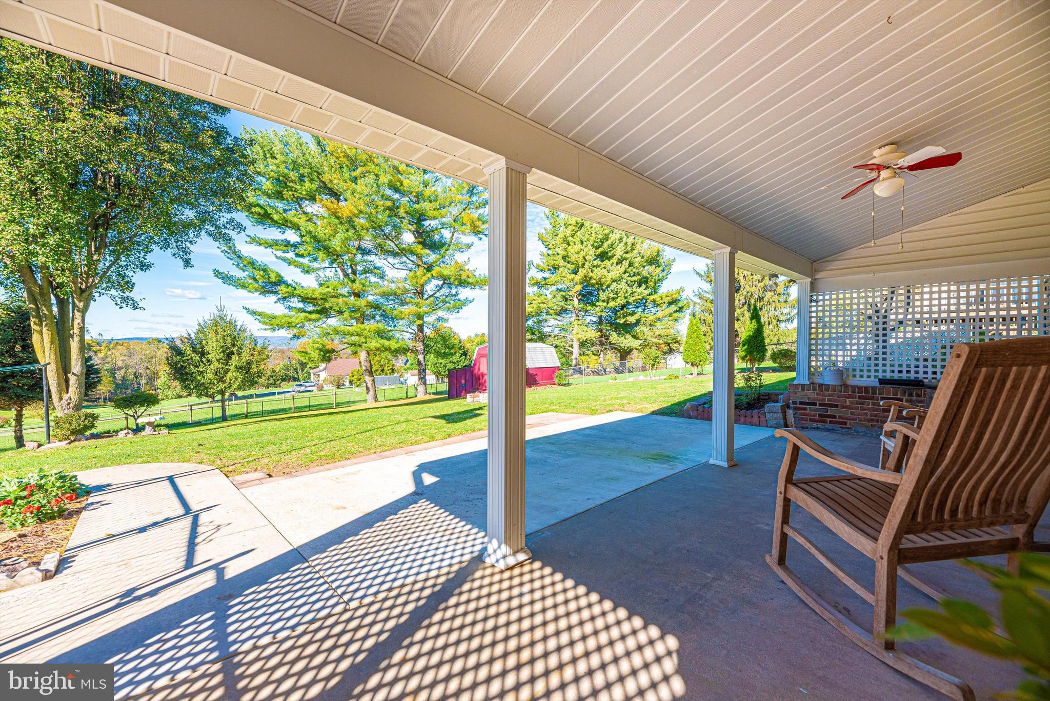 10329 Old Annapolis Road Frederick, MD 21701 - Photo 20 of 27 Back porch with a beautiful view!