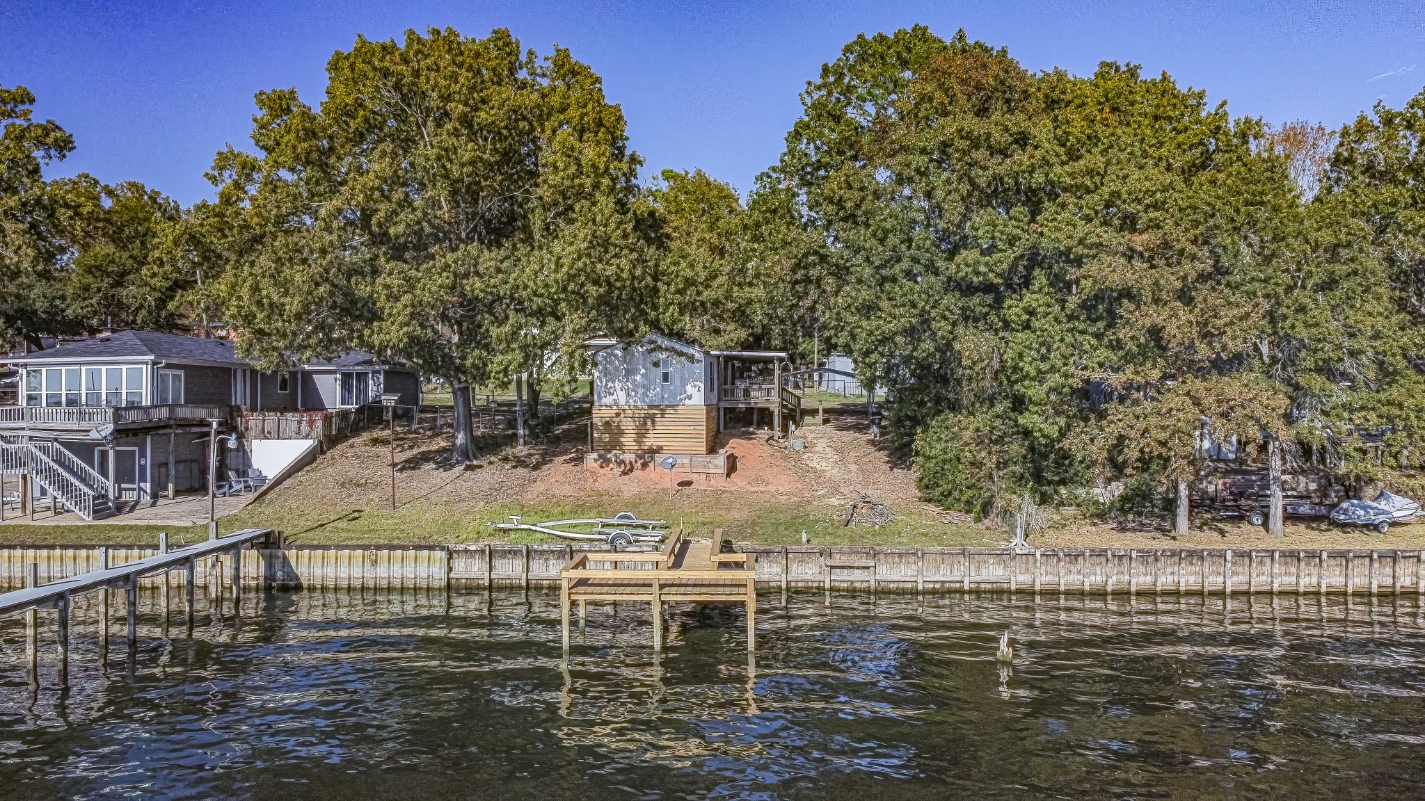 210 Rain Forest Road Onalaska, TX 77360 - Photo 9 of 26 a view of a swimming pool with an outdoor space