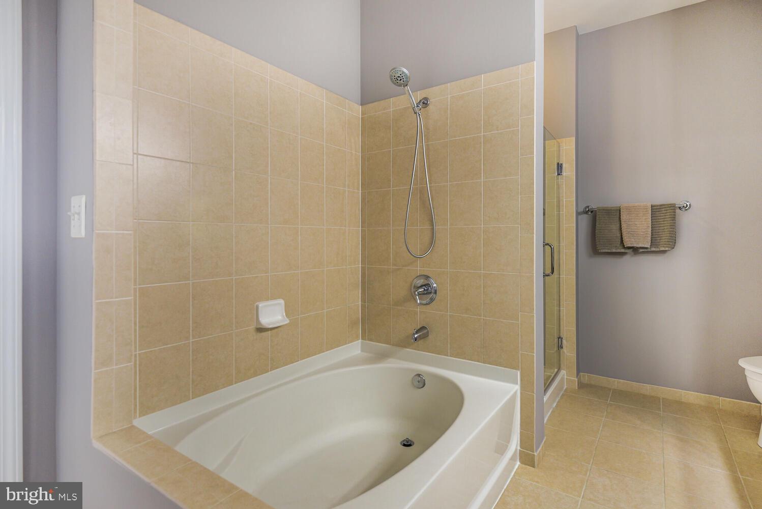 11700 Old Georgetown Road, Unit 1604 North Bethesda, MD 20852 - Photo 15 of 41 a bathroom with a bathtub