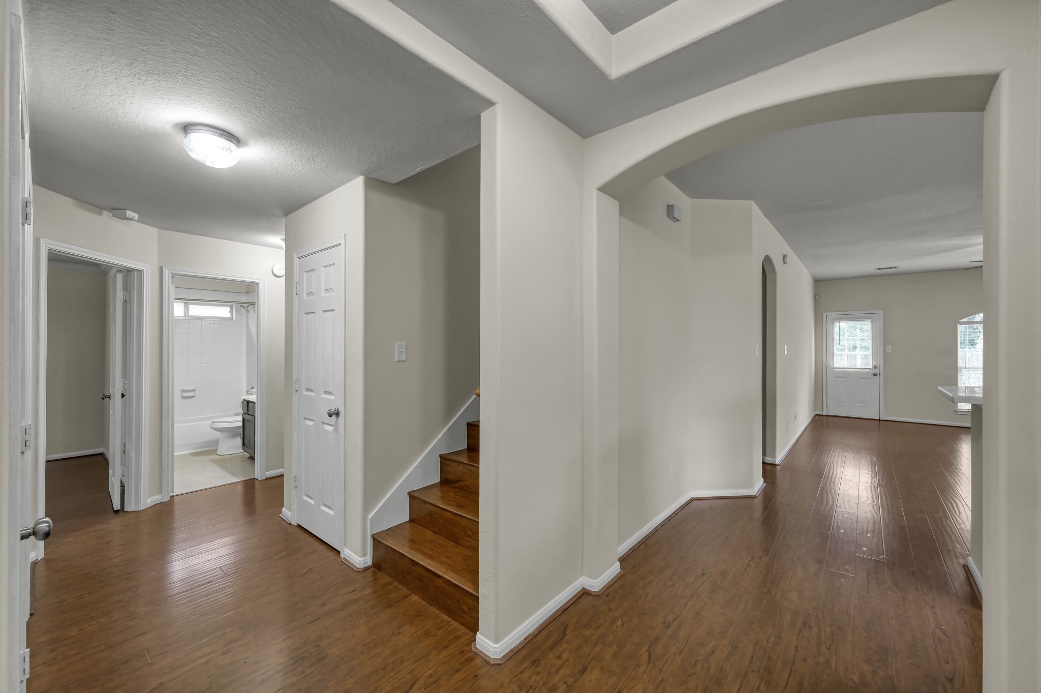 631 Timberstand Lane Spring, TX 77373 - Photo 25 of 38 The functional 1.5-story layout includes an upstairs space while keeping all bedrooms conveniently located on the first floor.