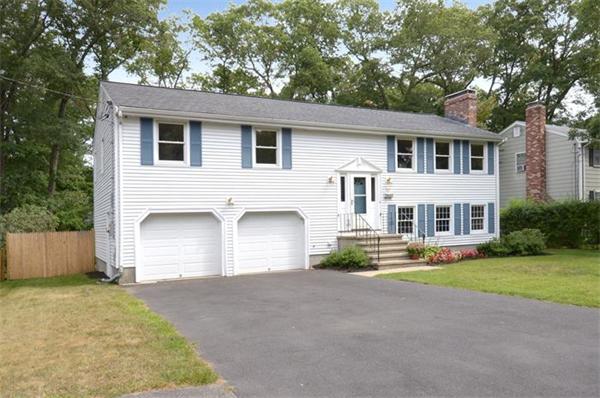 50 Gilbert Road Needham, MA 02492 - Photo 23 of 25 a front view of a house with garden