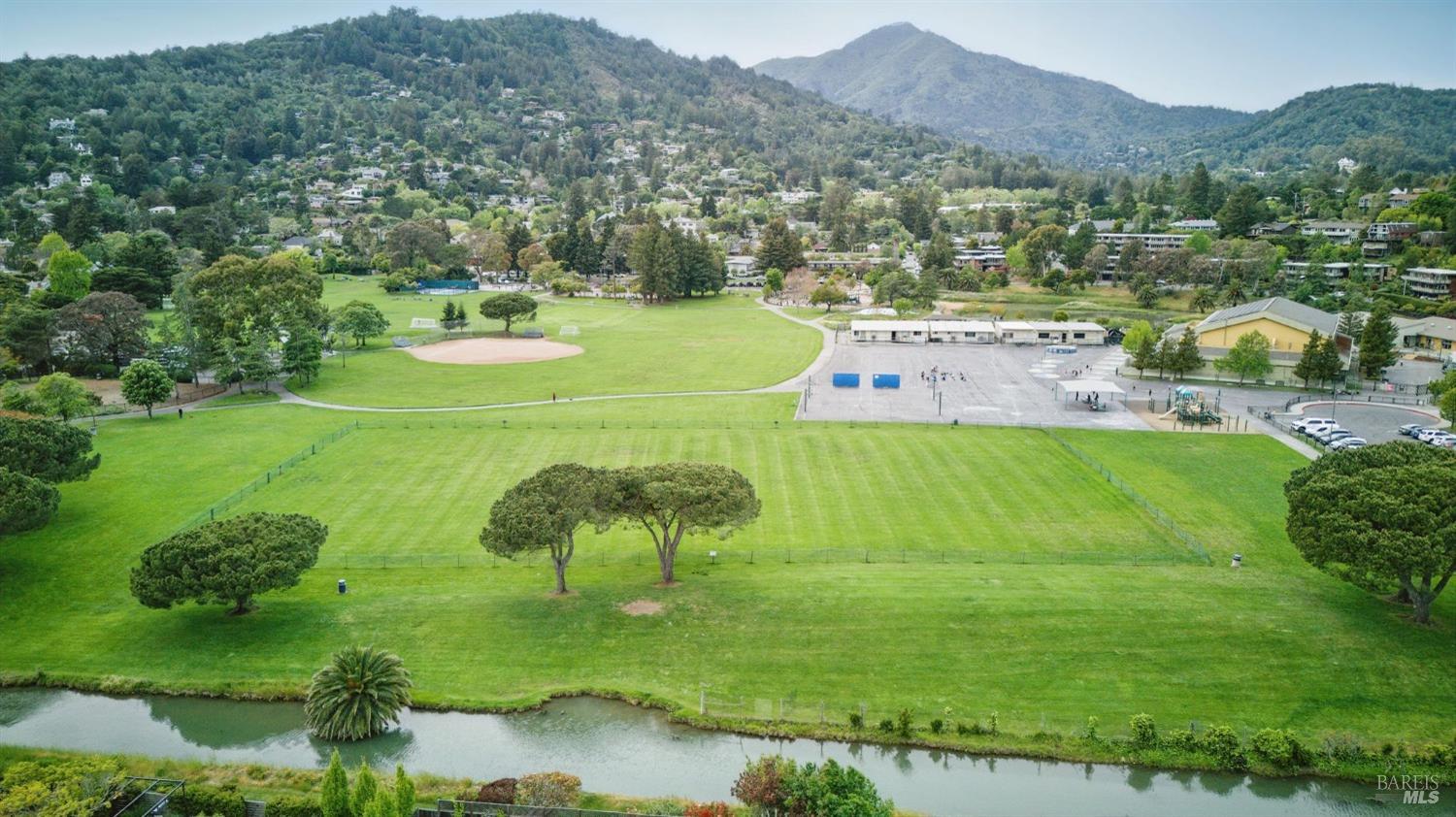 31 Mohawk Avenue Corte Madera, CA 94925 - Photo 57 of 57 a view of a lake with a mountain in the background