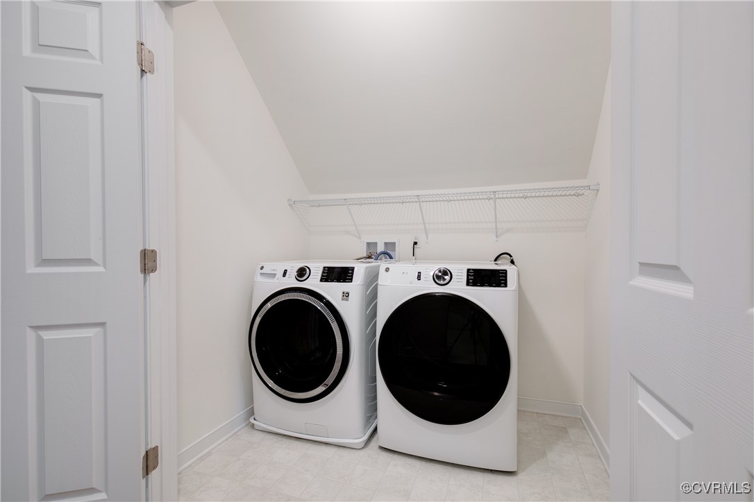 11506 Avening Road Midlothian, VA 23112 - Photo 44 of 50 a utility room with dryer and washer