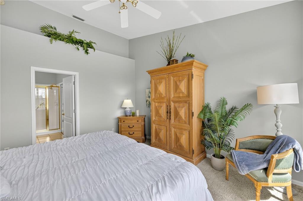 9020 Spring Run Boulevard, Unit 602 Estero, FL 34135 - Photo 16 of 47 Primary bed and bath
