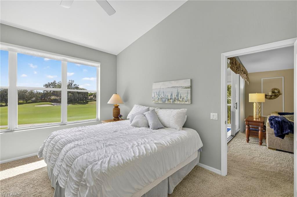 9020 Spring Run Boulevard, Unit 602 Estero, FL 34135 - Photo 17 of 47 Soft neutral tones lend to the calm of the primary suite