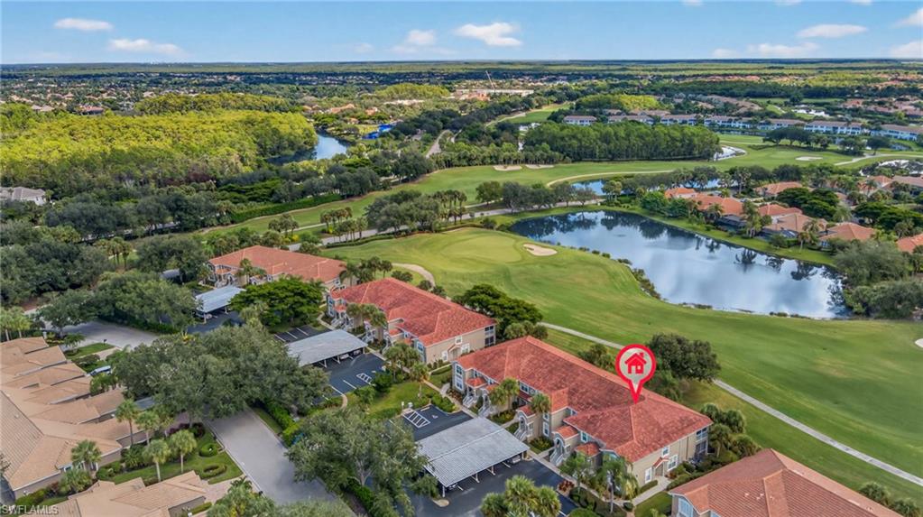 9020 Spring Run Boulevard, Unit 602 Estero, FL 34135 - Photo 28 of 47 Streamside Neighborhood enjoys lake and 18th Fairway views