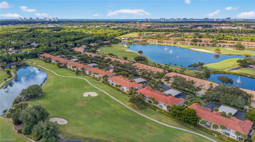 9020 Spring Run Boulevard, Unit 602 Estero, FL 34135 - Photo 31 of 47 Osprey views of the 18th Fairway and coastal skyline